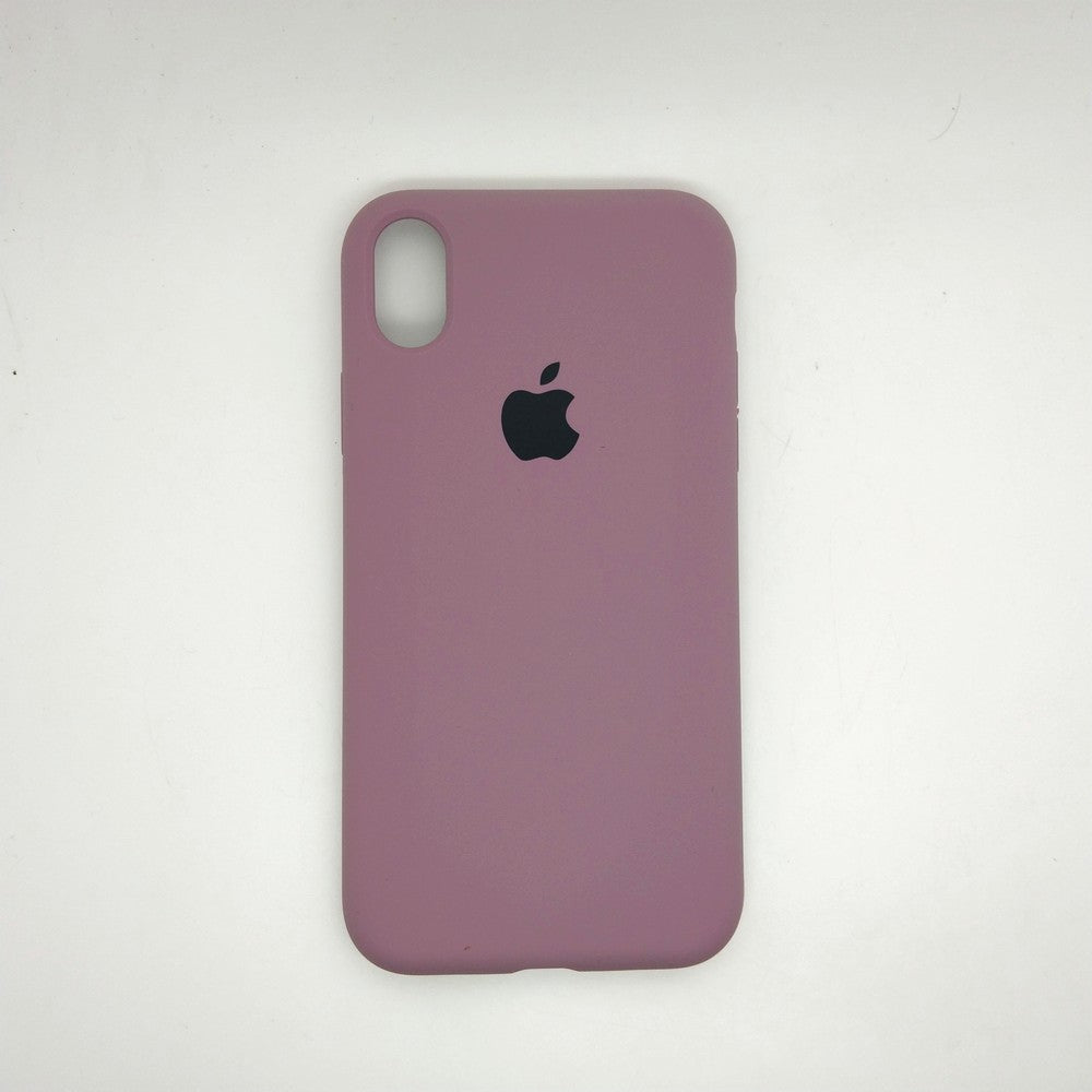 apple Liquid Silicone Back Cover for XR