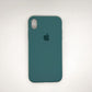 apple Liquid Silicone Back Cover for XR