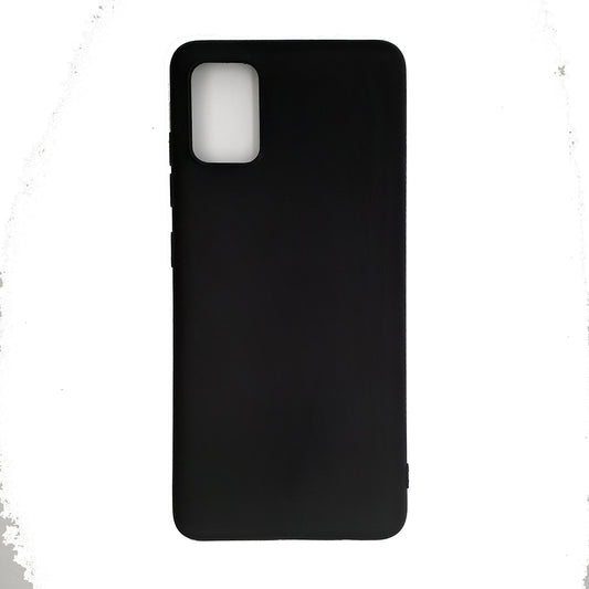 Samsung A51 Silicone back Cover Slim Magic TPU Case Black