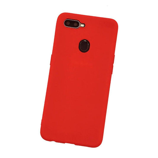 OPPO F9 Silicone back Cover Slim Magic TPU Case Red