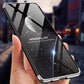 LEEKA Samsung M33 Full 3in1 Cover 360º Shockproof Armour Hard Matte PC Case
