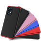 LEEKA Samsung A33 5G Full 3in1 Cover 360º Shockproof Armour Hard Matte PC Case