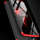 LEEKA Samsung A13 Full 3in1 Cover 360º Shockproof Armour Hard Matte PC Case