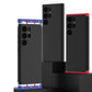 LEEKA Samsung S24 Ultra Full 3in1 Cover 360º Shockproof Armor Hard Matte PC Case