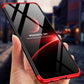 LEEKA Samsung M33 Full 3in1 Cover 360º Shockproof Armour Hard Matte PC Case