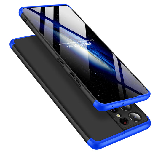 LEEKA Samsung S21 Ultra Full 3in1 Cover 360º Shockproof Armour Hard Matte PC Case