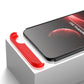 LEEKA Samsung S23 FE Full 3in1 Cover 360º Shockproof Armor Hard Matte PC Case with Stand