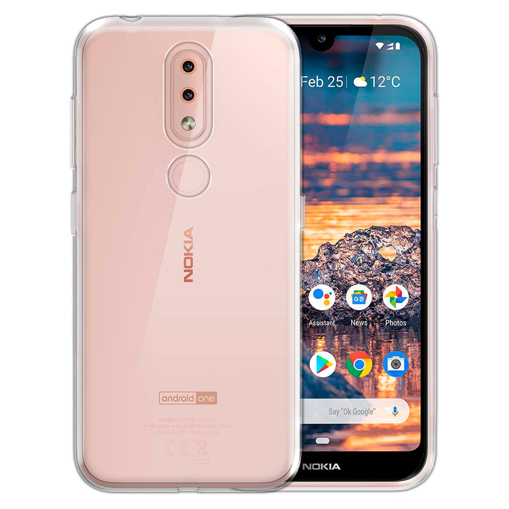 Transparent Clear Slim Case for New Nokia 4.2