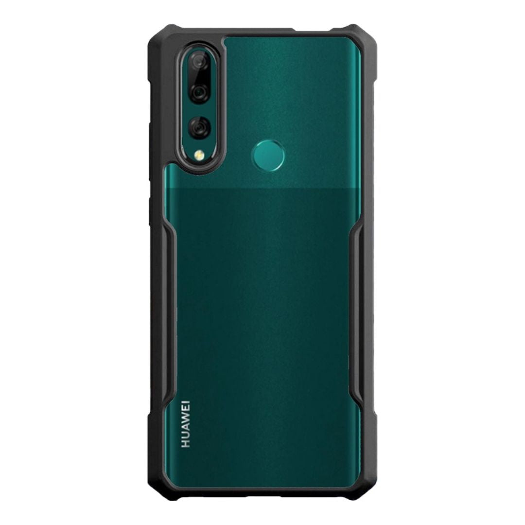 Huawei Y9 Prime case Matte Black Back Cover Soft Silicone TPU Bumper case