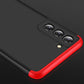 LEEKA Samsung S21 FE Full 3in1 Cover 360º Shockproof Armour Hard Matte PC Case