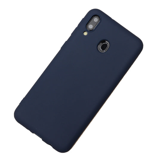 Samsung M20 Silicone back Cover Slim Magic TPU Case Blue