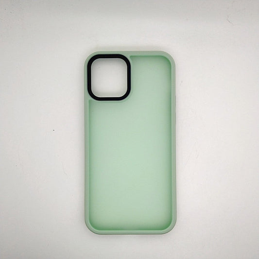 iPhone 12 Luxury Matte Slim Shockproof iPhone Case Green