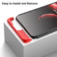 LEEKA Samsung A33 5G Full 3in1 Cover 360º Shockproof Armour Hard Matte PC Case