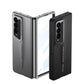 LEEKA Samsung Z Fold 4 case with Super Luxury Sport car fiber Pro case design with free inbuilt Screen Protector