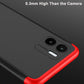 LEEKA Redmi A1 Full 3in1 Cover 360º Shockproof Armour Hard Matte PC Case