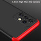 LEEKA Samsung A32 Full 3in1 Cover 360º Shockproof Armour Hard Matte PC Case