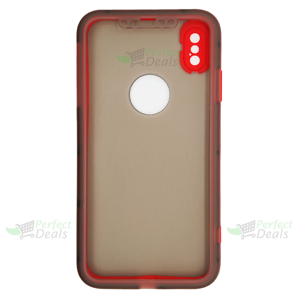 iPhone Xs Max Full-Body 360° Protective PC Phone Case