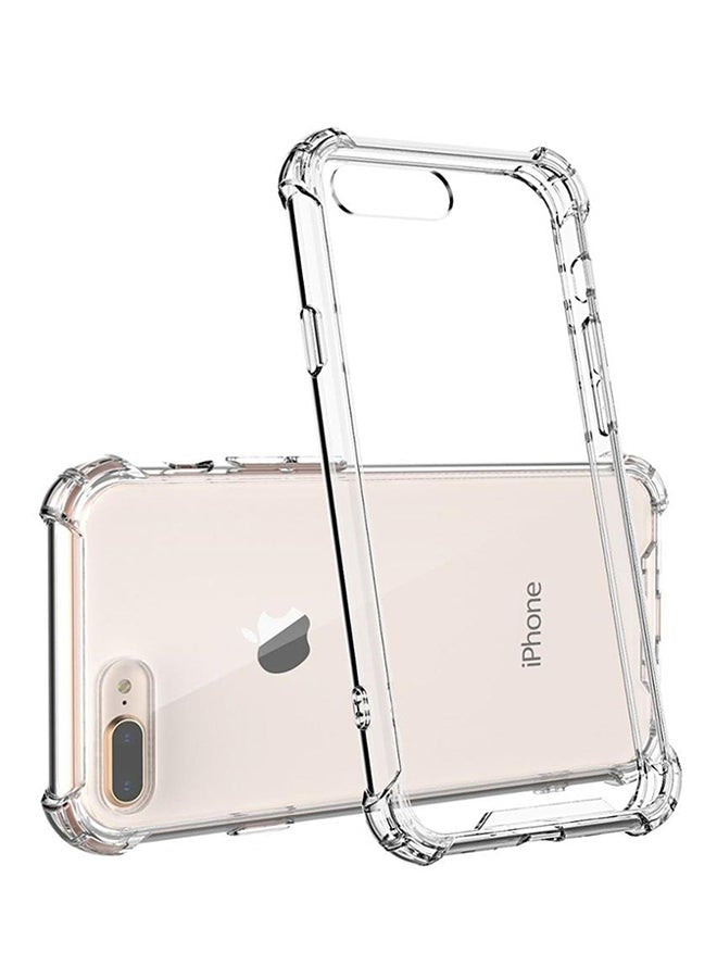 AntiShock Clear Back Cover Soft Silicone TPU Bumper case for apple iPhone 8 Plus