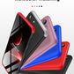 LEEKA Samsung S21 FE Full 3in1 Cover 360º Shockproof Armour Hard Matte PC Case