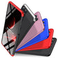 LEEKA Samsung M33 Full 3in1 Cover 360º Shockproof Armour Hard Matte PC Case