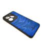 TECNO POP 8 POLO clothe texture case velvet Back Cover Blue