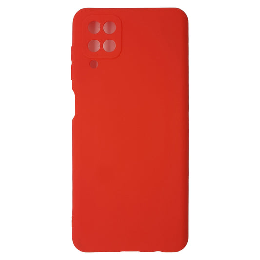 Samsung A12 Silicone back Cover Slim Magic TPU Case Red