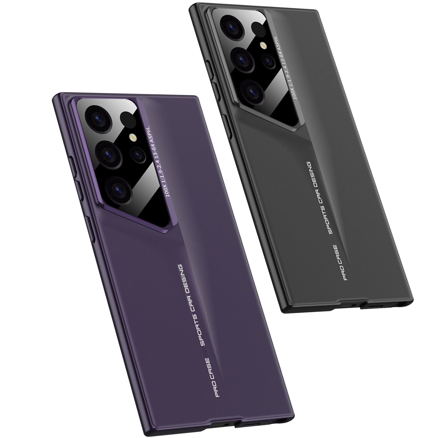 LEEKA Samsung S22 Ultra case with Super Luxury Sport car fiber Pro case design