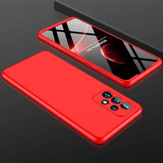 LEEKA Samsung A33 5G Full 3in1 Cover 360º Shockproof Armour Hard Matte PC Case