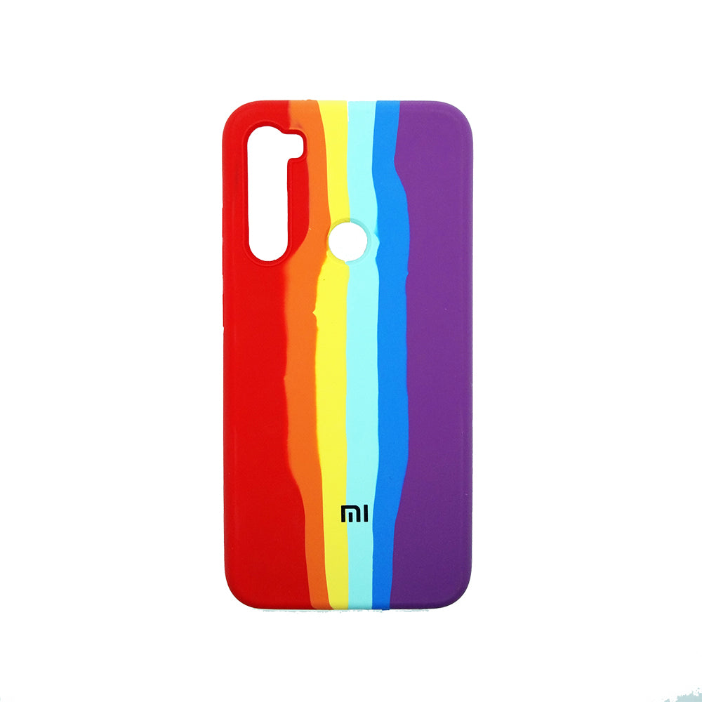 Latest Rainbow Silicone case for New Redmi Note 8