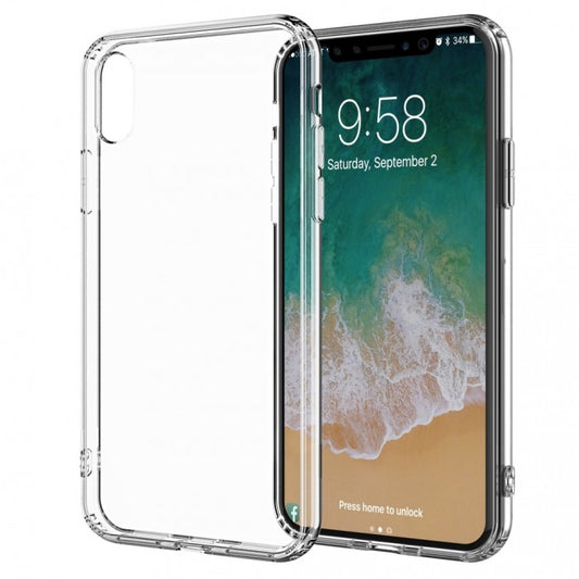 Transparent Clear Slim Case for apple iPhone X / Xs