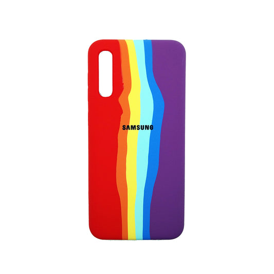 Latest Rainbow Silicone case for Samsung A50/A30s/A50s