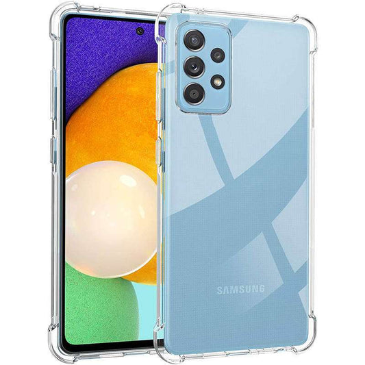 AntiShock Clear Back Cover Soft Silicone TPU Bumper case for Samsung A73 5G