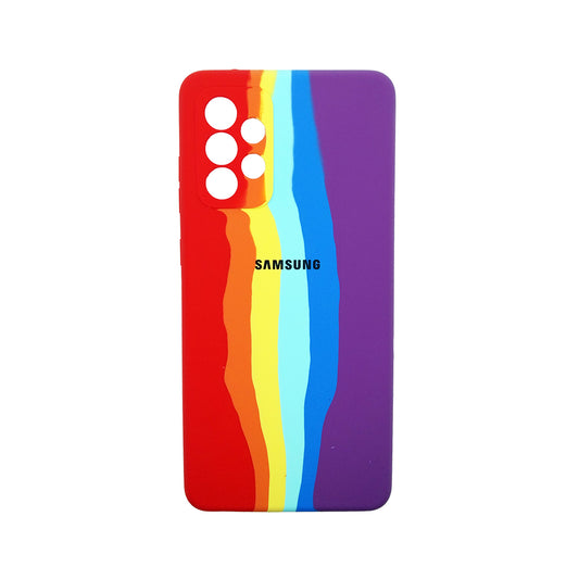 Latest Rainbow Silicone case for Samsung A72