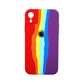 Latest Rainbow Silicone case for apple iPhone XR