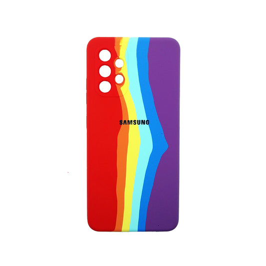 Latest Rainbow Silicone case for Samsung A32