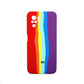 Latest Rainbow Silicone case for New Redmi Note 10 5G