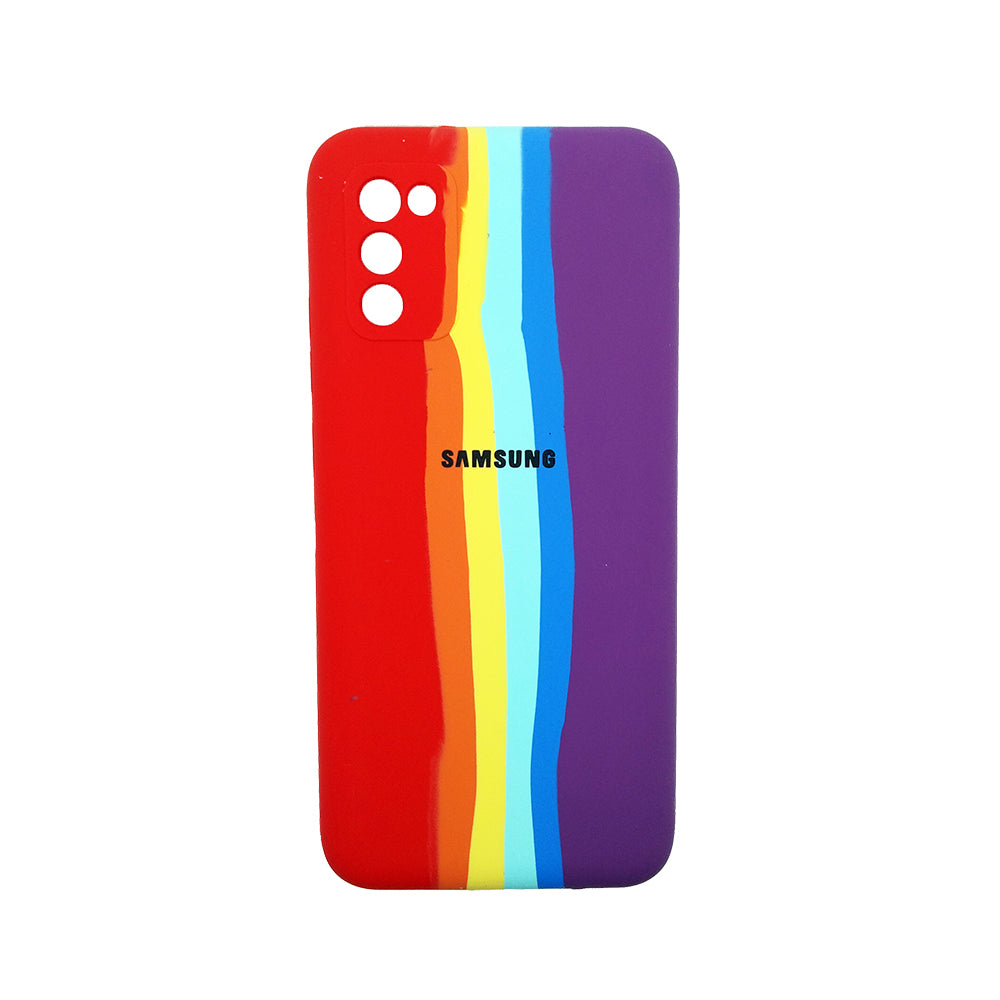 Latest Rainbow Silicone case for Samsung A02s