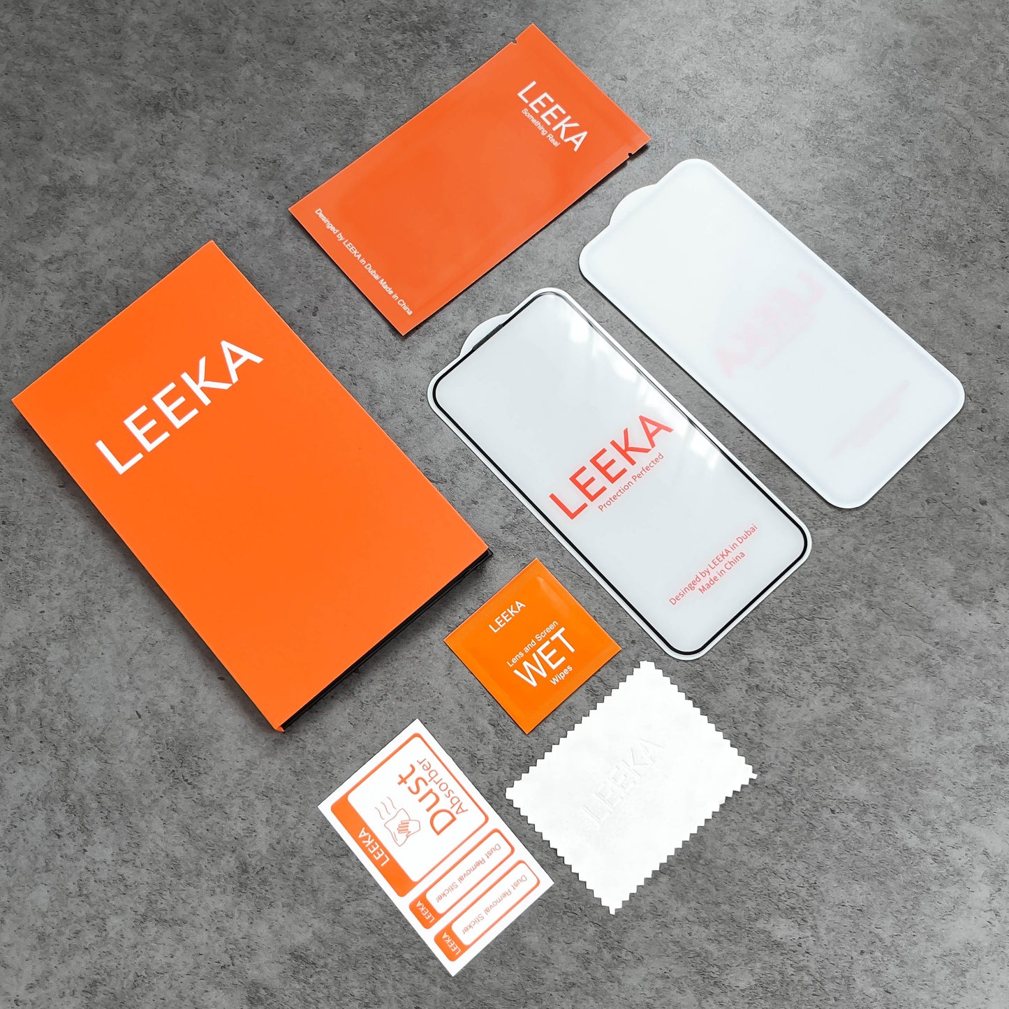 LEEKA Apple iPhone 14 Pro Max Supreme Quality HD Tempered Glass & Camera Lens Glass Screen Protector