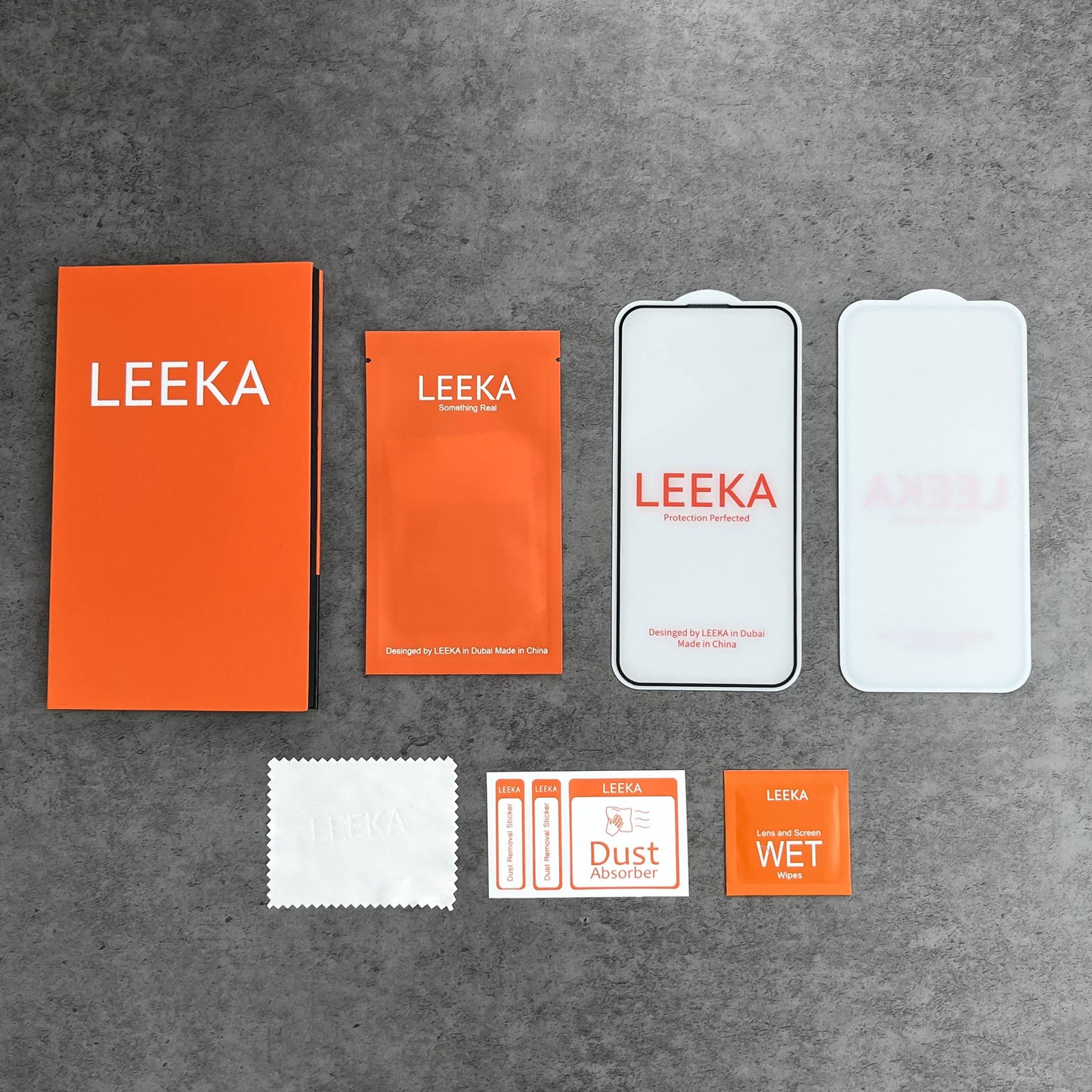 LEEKA Apple iPhone 14 Pro Max Supreme Quality HD Clear Tempered Glass Screen Protector