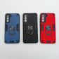 Samsung S21 FE Hard PC Case with ring holder Shockproof Slim back Cover