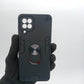 Samsung M32 Hard PC Case with ring holder Shockproof Slim back Cover