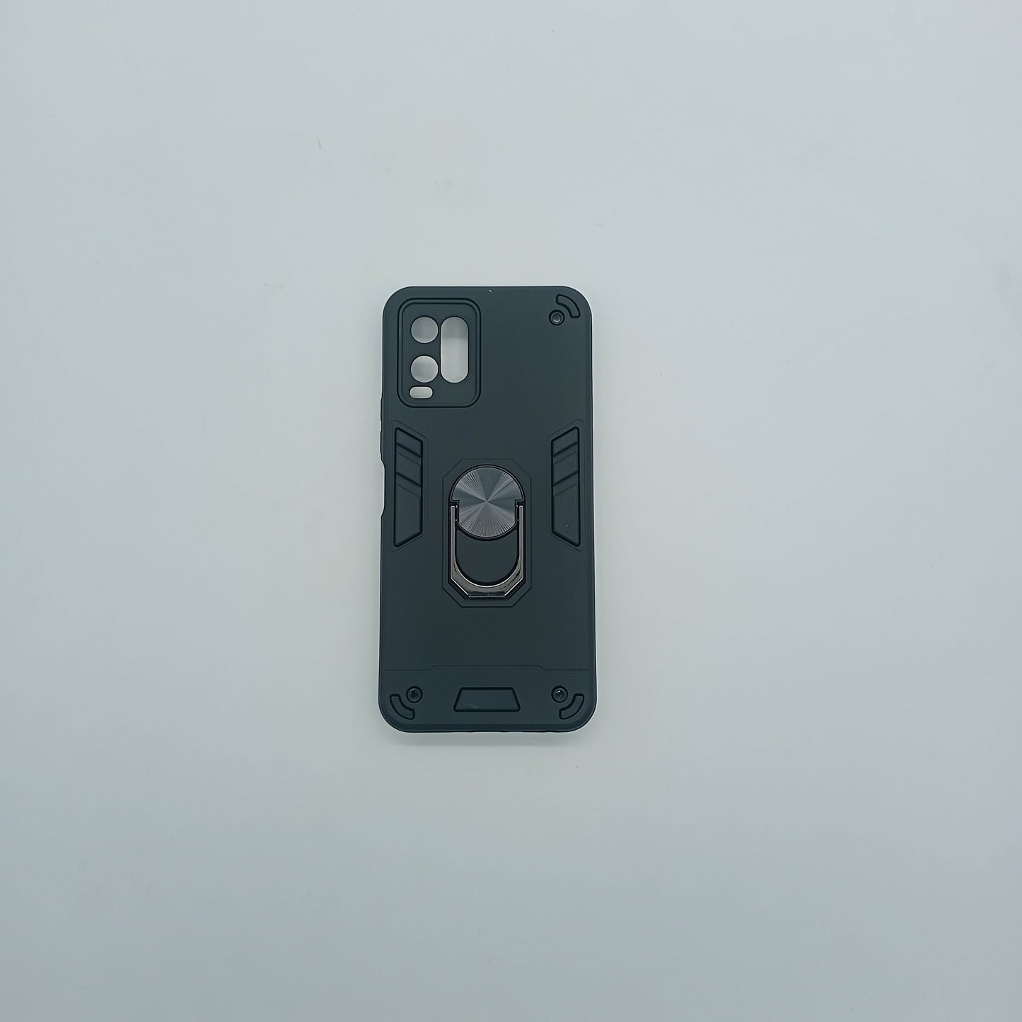 Vivo Y21 Hard PC Case with ring holder Shockproof Slim back Cover