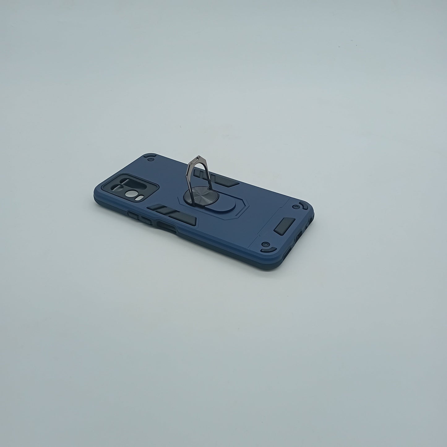 Vivo Y21 Hard PC Case with ring holder Shockproof Slim back Cover