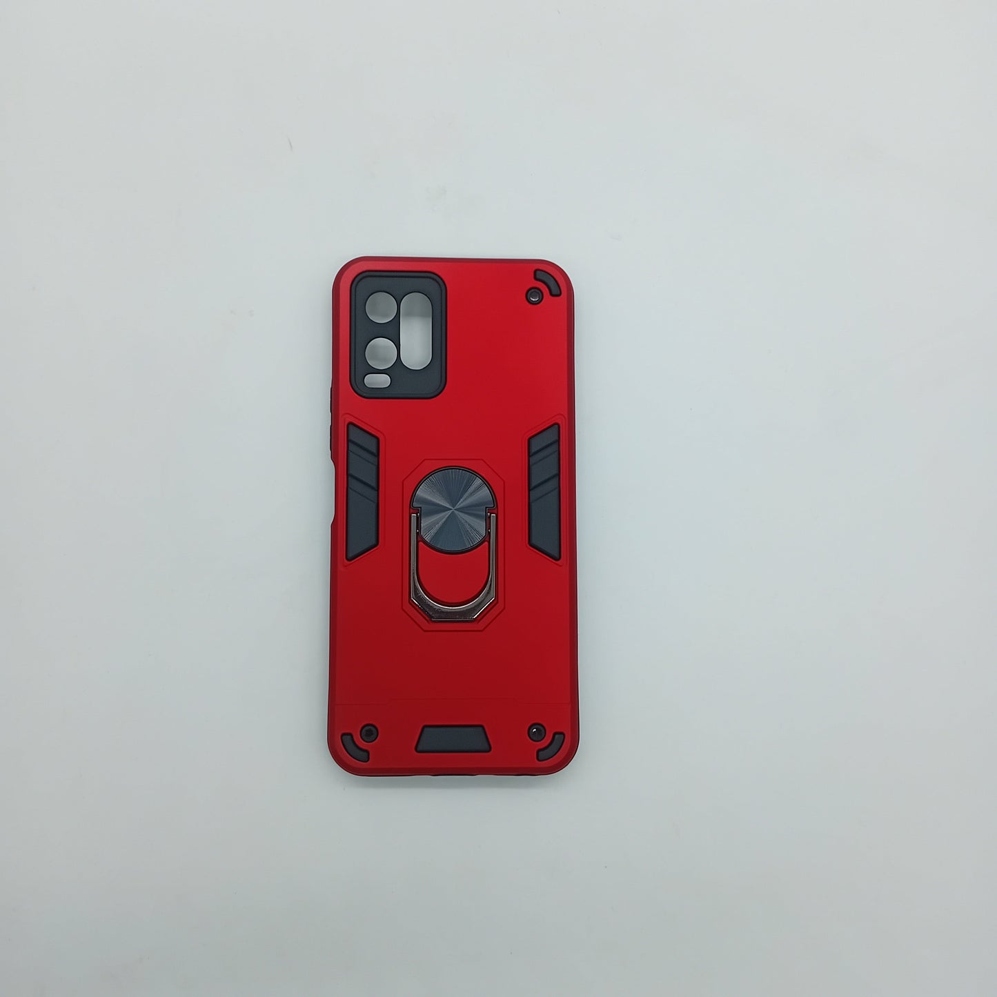 Vivo Y21 Hard PC Case with ring holder Shockproof Slim back Cover