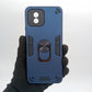 Vivo Y02 Hard PC Case with ring holder Shockproof Slim back Cover
