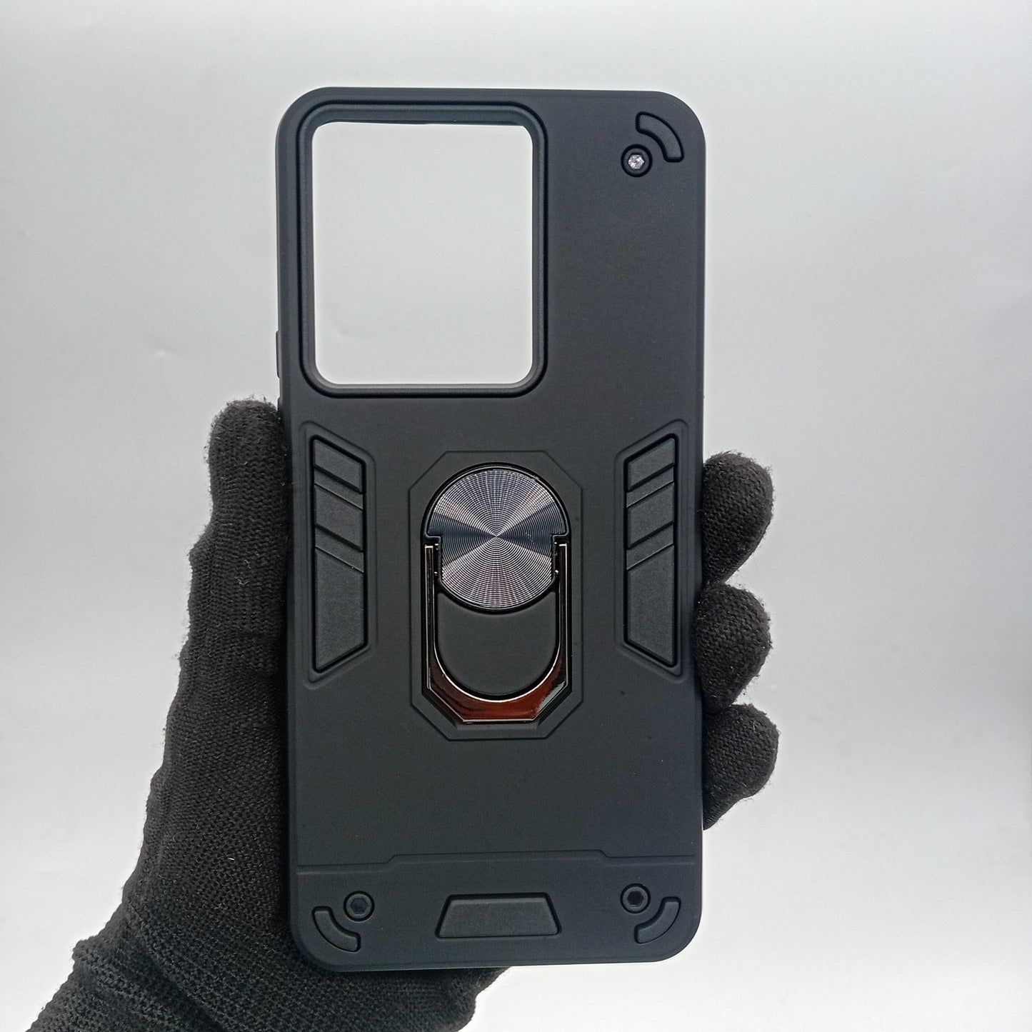 Vivo Y36 Hard PC Case with ring holder Shockproof Slim back Cover