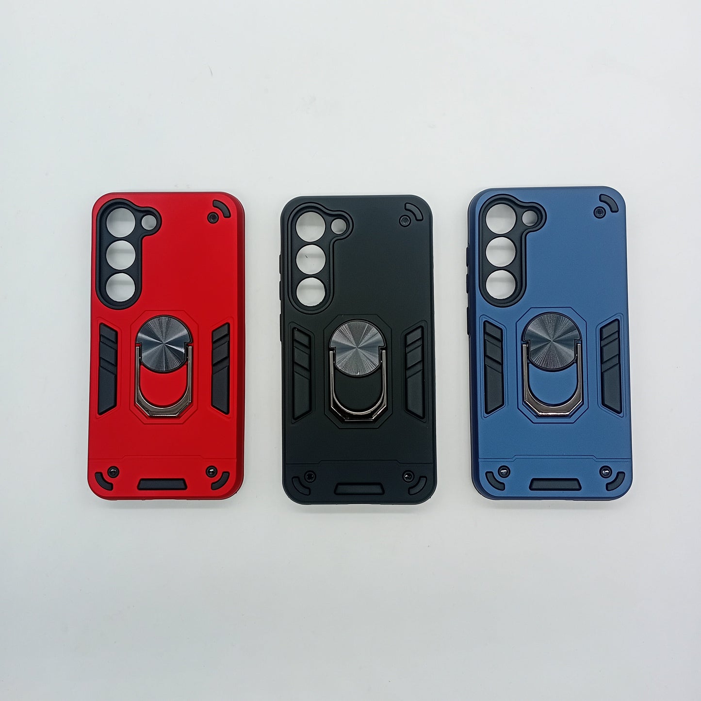Samsung S23 Hard PC Case with ring holder Shockproof Slim back Cover
