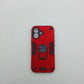 iPhone 16 Hard PC Case with ring holder Shockproof Slim back Cover