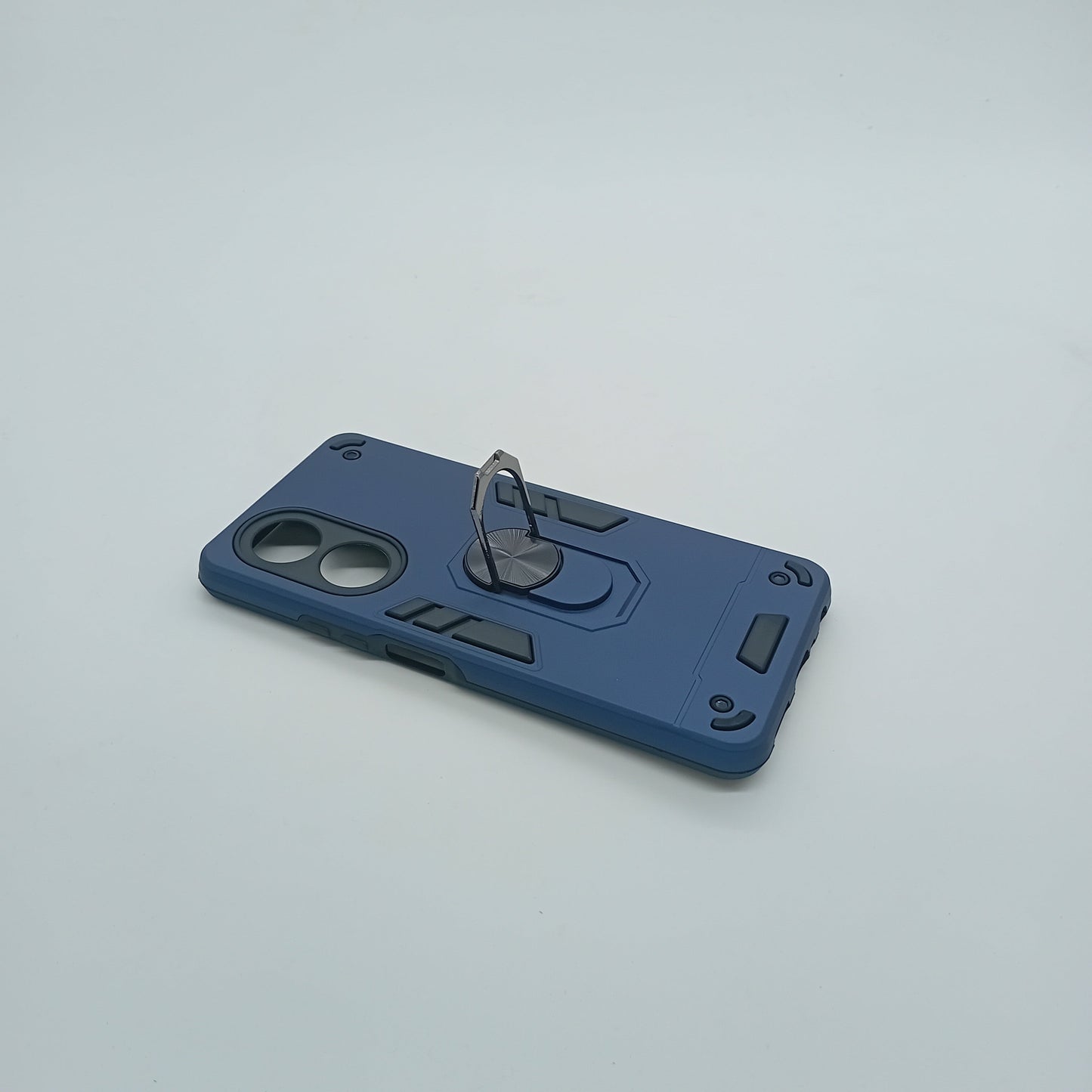 OPPO A58 4G Hard PC Case with ring holder Shockproof Slim back Cover
