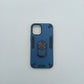 iPhone 12 Mini Hard PC Case with ring holder Shockproof Slim back Cover